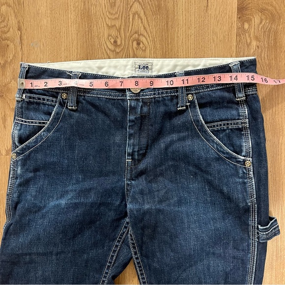 Lee Workwear Women’s Deep Indigo Denim Straight Jeans size 26 - Picture 5 of 8